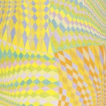 Fragmentação Amarela– óleo sobre tela, 1,60 x 2,20 m – 2001. Coleção Particular.