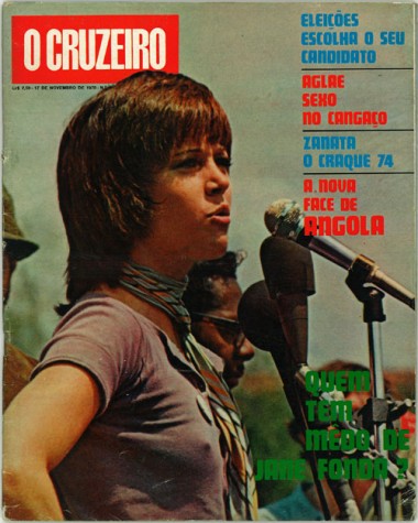 Revista O Cruzeiro, novembro de 1970. Capa.