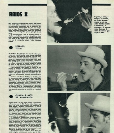 Revista O Cruzeiro, novembro de 1970.