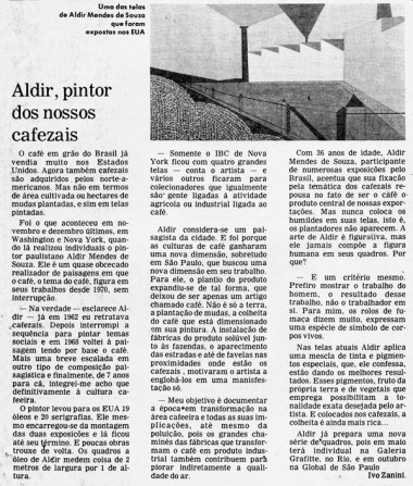 Ivo Zanini para a Folha de S. Paulo, 1978
