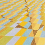 Quarteto dos Triângulos Amarelos – óleo sobre tela, 1,40 x 0,90 m – 2000. Acervo do artista.