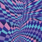 Buraco Negro Roxo – óleo sobre tela, 1,00 x 1,50 m – 2002. Acervo do Artista.