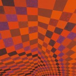 Big-Bang Vermelho – óleo sobre tela, 1,50 x 1,00 m – 2002. Coleção Particular.