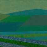 Perspectiva Agrícola nº 8 – óleo sobre tela, 1,10 x 0,60 m – 1981. Coleção Particular