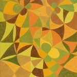 Geometria Sensível Borboleta – óleo sobre tela, 1,30 x 1,00 m – 2004. Acervo do Artista
