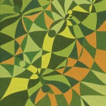 Geometria Brasileira Saúva – óleo sobre tela, 1,00 x 1,30 m – 2004. Coleção Particular