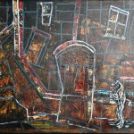 Sem título – Técnica Mista, 1,15 x 0,80 m – 1965. Acervo do artista.