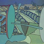 Carro de Boi – óleo sobre tela, 1,20 x 0,80 m – 1971. Acervo do artista.