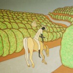 Sem título – óleo sobre tela, 1,20 x 0,80 m – 1972. Acervo do artista.