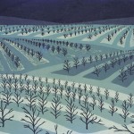 Geada – óleo sobre tela, 1,00 x 0,80 m – 1973. Acervo do artista.
