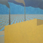 Sem título – têmpera ovo sobre tela, 1,95 x 1,30 m – 1976. Acervo do artista.