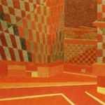 Paisagem Metropolitana III – óleo sobre tela, 1,80 x 1,20 m – 1981. Coleção particular.