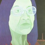 Retrato de Tomie Ohtake – óleo sobre tela, 0,80 x 1,00 m – 1983. Acervo do Museu de Arte Brasileira (MAB) - FAAP.