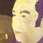 Retrato de José Antônio da Silva – óleo sobre tela, 0,80 x 1,00 m – 1983. Acervo do Museu de Arte Brasileira (MAB) - FAAP.