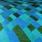 Áreas de Cor nº 5 – óleo sobre tela, 1,20 x 0,80 m – 1990. Acervo do artista.