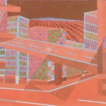 Relatividade Metropolitana nº 12 – óleo sobre tela, 1,50 x 1,00 m – 1991. Acervo do artista.