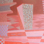 Relatividade Metropolitana nº 29 – óleo sobre tela, 1,70 x 1,10 m – 1991. Acervo do artista.