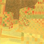 Relatividade Metropolitana nº 02 – óleo sobre tela, 0,80 x 0,50 m – 1991. Acervo do artista.