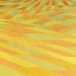 Erosão da Cor Amarela – óleo sobre tela, 1,80 x 1,20 m – 1991. Acervo do artista.