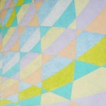 Movimento da Cor nº 22 – óleo sobre tela, 1,70 x 1,10 m – 1994. Acervo do artista.