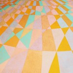 Movimento da Cor nº 13 – óleo sobre tela, 1,70 x 1,10 m – 1994. Acervo do artista.