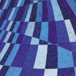 Movimento da Cor nº 9 – óleo sobre tela, 1,10 x 1,70 m – 1994. Acervo do artista.