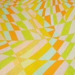 Arco-Íris Amarelo nº 1 – óleo sobre tela, 1,50 x 1,00 m – 1997. Acervo do artista.