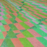 Trajetória Verde Limão – óleo sobre tela, 1,40 x 0,90 m – 1998. Acervo do artista.