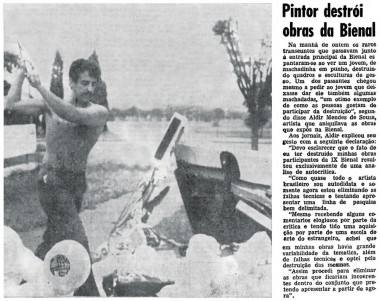 João Marschner, para o jornal O Estado de São Paulo, São Paulo, 1968.